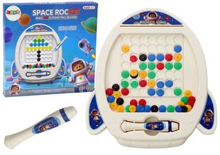Magnetiline joonestuslaud Lean Toys Raketa hind ja info | Arendavad mänguasjad | kaup24.ee