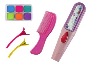 Lastele mõeldud juuksevärvikomplekt Lean Toys hind ja info | Tüdrukute mänguasjad | kaup24.ee