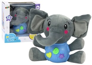 Interaktiivsed plüüsist elevant Lean Toys hind ja info | Imikute mänguasjad | kaup24.ee