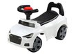 Lean Toys jalaga auto, valge цена и информация | Imikute mänguasjad | kaup24.ee