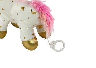 Lean Toys Lullaby Unicorn Plush, valge hind ja info | Pehmed mänguasjad | kaup24.ee