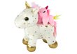 Lean Toys Lullaby Unicorn Plush, valge цена и информация | Pehmed mänguasjad | kaup24.ee