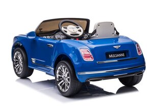 Aosom Bentley Mulsanne üheistmeline elektriauto lastele, sinine hind ja info | Laste elektriautod | kaup24.ee