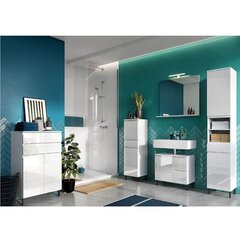 Ванная шкафчик Aatrium Salinas, 80x34x56 см, белая цена и информация | Шкафчики для ванной | kaup24.ee