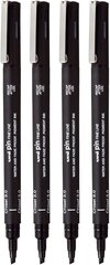 Marker Uni-Ball Mitsubishi Pencil Pin CS3-200(S), 12 tk, must цена и информация | Канцелярские товары | kaup24.ee