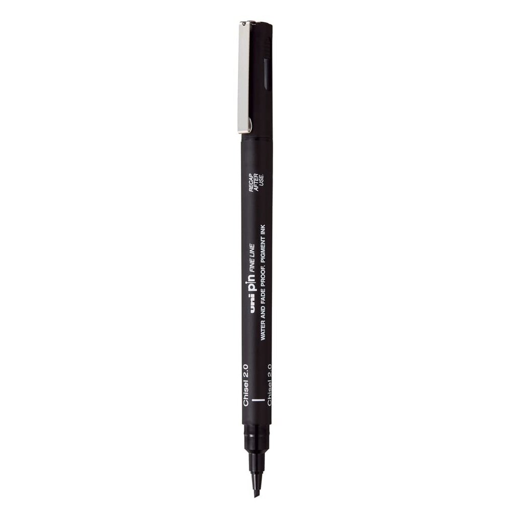 Marker Uni-Ball Mitsubishi Pencil Pin CS2-200(S), 12 tk, must цена и информация | Kirjatarbed | kaup24.ee