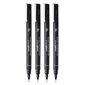 Marker Uni-Ball Mitsubishi Pencil PIN 10-200(S), 12 tk, must цена и информация | Kirjatarbed | kaup24.ee