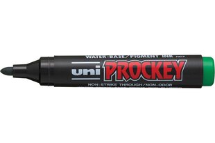 Püsimarker Uni-Ball Prockey Marker PM-122, 12 tk, roheline hind ja info | Kirjatarbed | kaup24.ee