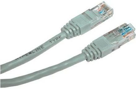 Patchcord Cat.5e 50 m varjestamata, must hind ja info | Kaablid ja juhtmed | kaup24.ee