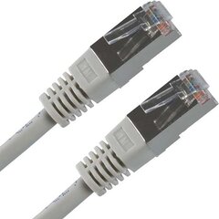 кабель сетевой lan ftp, cat.5e, rj45 m - rj45 m, 30 м, экранированный, серый, экономичный цена и информация | Кабели и провода | kaup24.ee