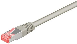 кабель сетевой lan s/ftp, cat.6, rj45 m - rj45 m, 10 м, экранированный, lsoh, серый, экономичный цена и информация | Кабели и провода | kaup24.ee