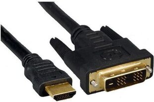 HDMI/DVI-D, 3 m hind ja info | Kaablid ja juhtmed | kaup24.ee