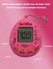 Interaktiivne mänguasi tamagochi, Electronics LV-974, roosa, 1 tk hind ja info | Tüdrukute mänguasjad | kaup24.ee