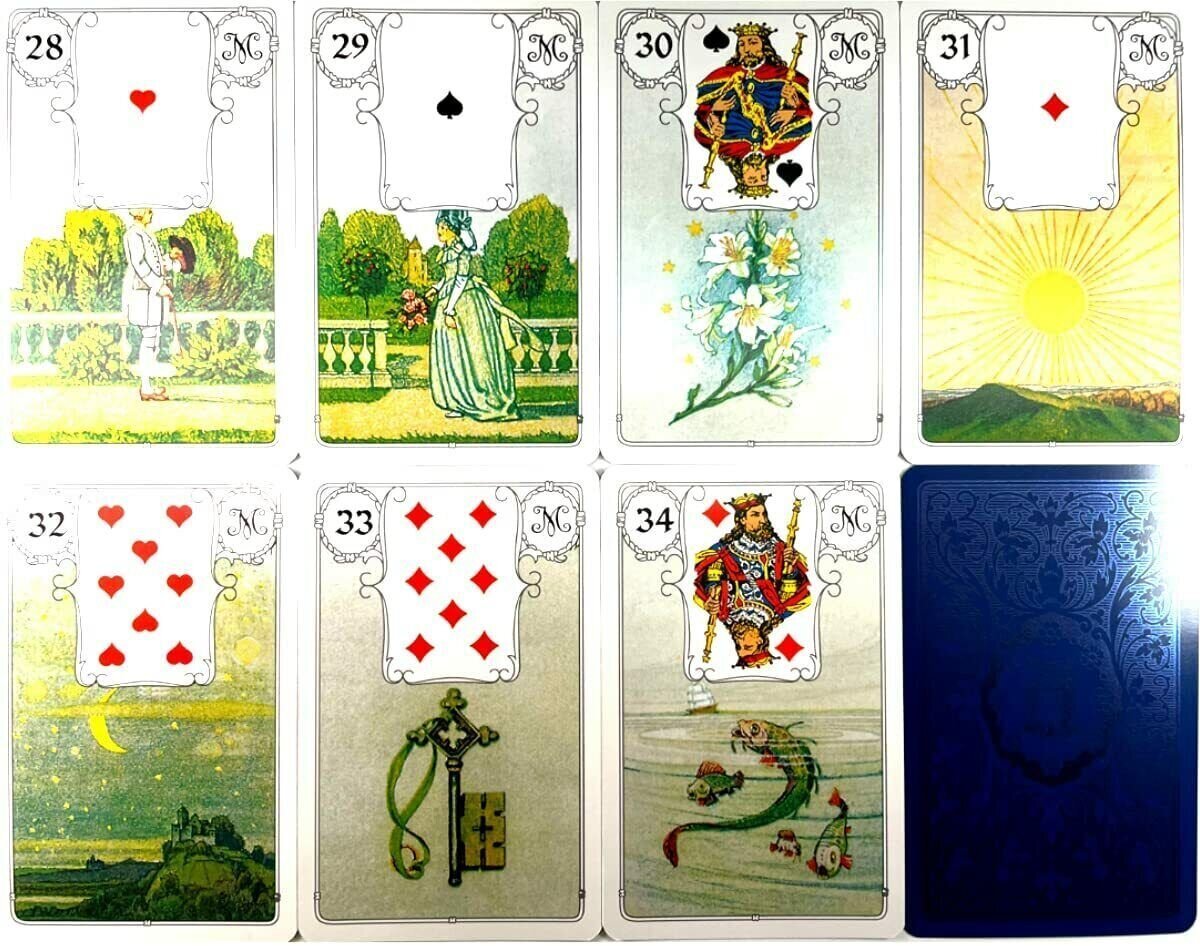 Lenormand Blue Owl цена и информация | Esoteerika | kaup24.ee