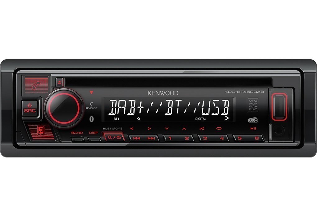 Kenwood KDC-BT450DAB hind ja info | Autoraadiod, multimeedia | kaup24.ee