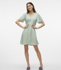 Vero Moda kleit naistele 10292845*02, roheline 5715512032184 цена и информация | Платья | kaup24.ee