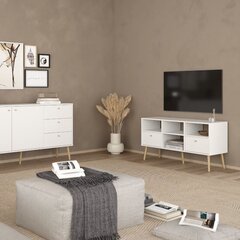 Tv-laud Aatrium Bodo, 117x39x61 cm, valge hind ja info | TV alused | kaup24.ee