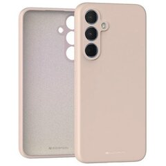 Mercury Silicone Sam A55 A556 różowo-piaskowy|pink sand цена и информация | Чехлы для телефонов | kaup24.ee