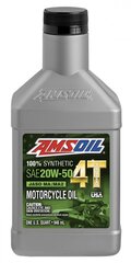 Õli Amsoil 20W-50 100% Synthetic 4T Performance 4-Stroke Motorcycle Oil 0.946ml (MC5QT) hind ja info | Mootoriõlid | kaup24.ee