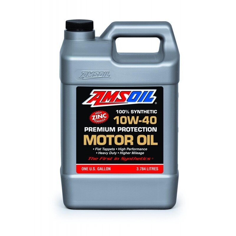 Õli Amsoil SAE 10W-40 High Zink Synthetic Motor Oil 3.784l (AMO1G) цена и информация | Mootoriõlid | kaup24.ee