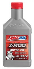 Õli Amsoil SAE 20W-50 Z-ROD™ Synthetic Motor Oil 0.946ml (ZRFQT) hind ja info | Mootoriõlid | kaup24.ee