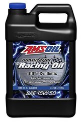 Õli Amsoil DOMINATOR® SAE 15W-50 Synthetic Racing Oil 3.784l (RD501G) hind ja info | Mootoriõlid | kaup24.ee