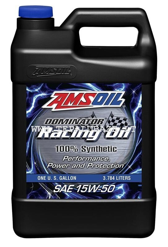 Õli Amsoil DOMINATOR® SAE 15W-50 Synthetic Racing Oil 3.784l (RD501G) цена и информация | Mootoriõlid | kaup24.ee