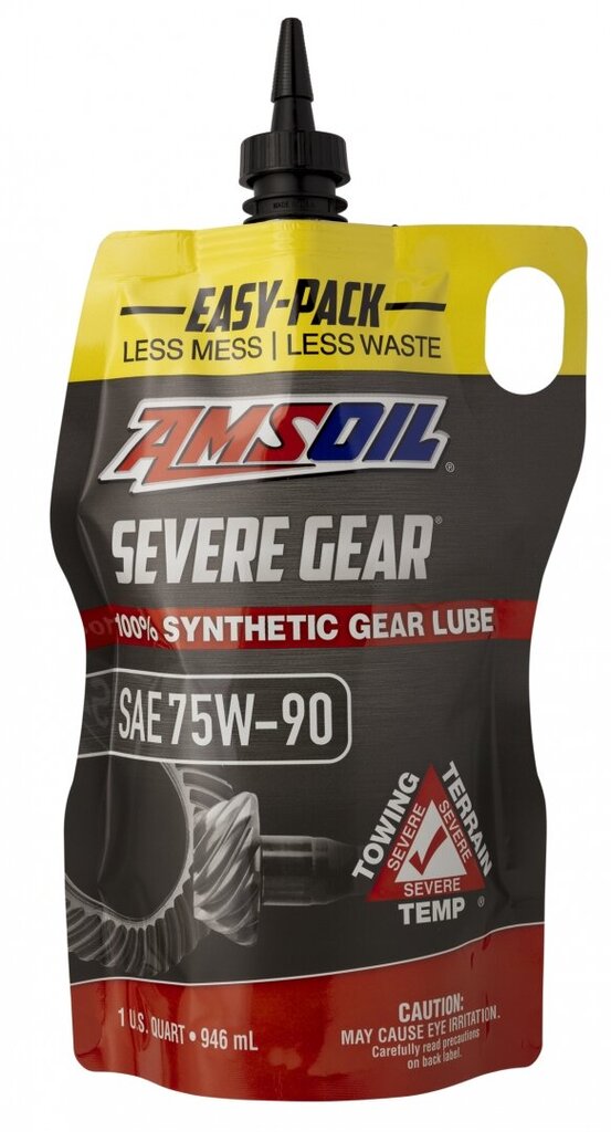 Õli Amsoil Severe Gear® SAE 75W-90 Synthetic Gear Lube 0.946ml (SVGPK) цена и информация | Mootoriõlid | kaup24.ee