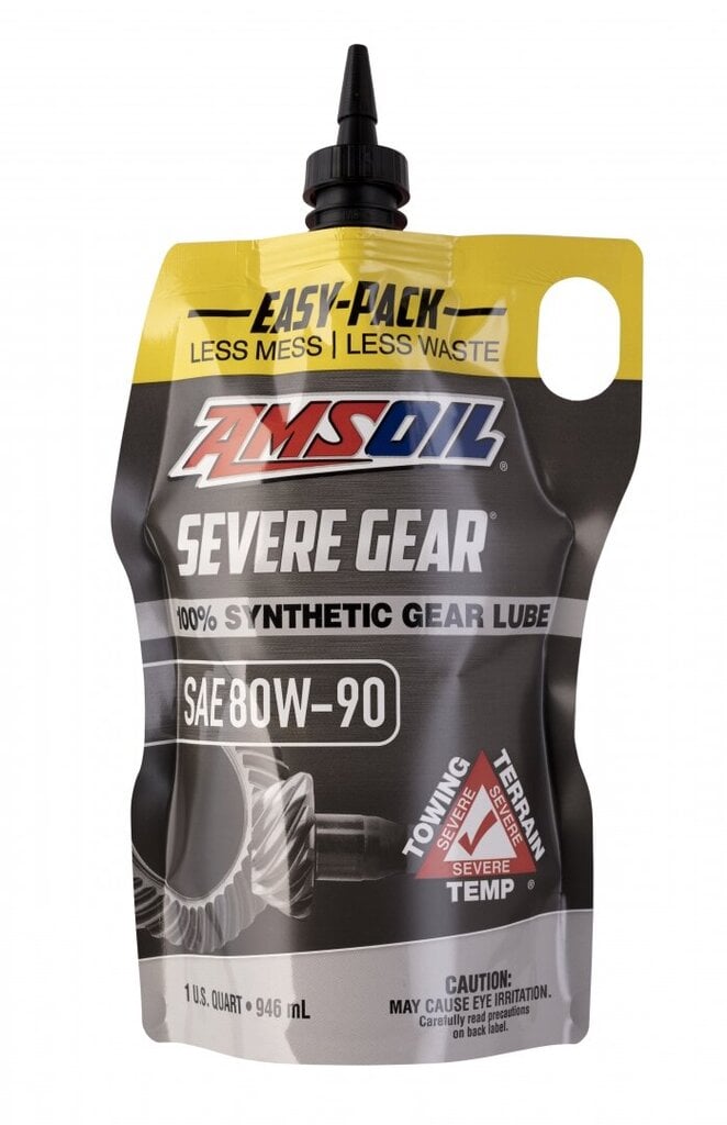 Õli Amsoil SAE 80W-90 Synthetic Gear Lube 0.946ml (AGLPK) hind ja info | Mootoriõlid | kaup24.ee