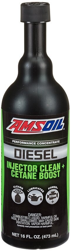 Amsoil Injector cleaner + Cetane Boost 0.473ml (ADSCN) цена и информация | Eriotstarbelised määrdeõlid ja -vedelikud | kaup24.ee