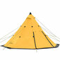 Loodusmatka telk 3,7m Pyramid 4pers, kollane hind ja info | Telgid | kaup24.ee