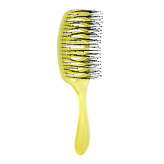 Juuksehari Olivia Garden iDetangle Pride Yellow, 1 tk цена и информация | Расчески, щетки для волос, ножницы | kaup24.ee
