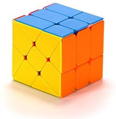 Головоломка кубик Рубика Windmill Cube, без наклеек цена и информация | Настольные игры, головоломки | kaup24.ee