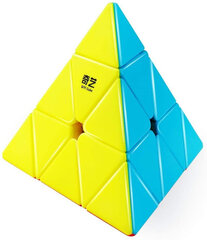 Püramiidi pusle Rubiku kuubiku - Pyraminx, kleebisteta цена и информация | Настольные игры, головоломки | kaup24.ee