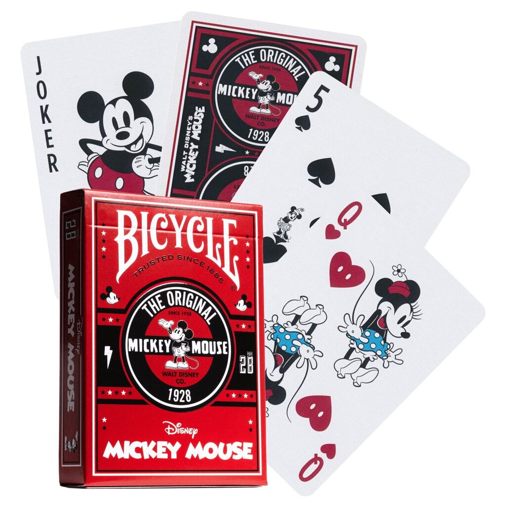 Mängukaardid Bicycle Disney Classic Miki Hiirega hind ja info | Hasartmängud, pokker | kaup24.ee
