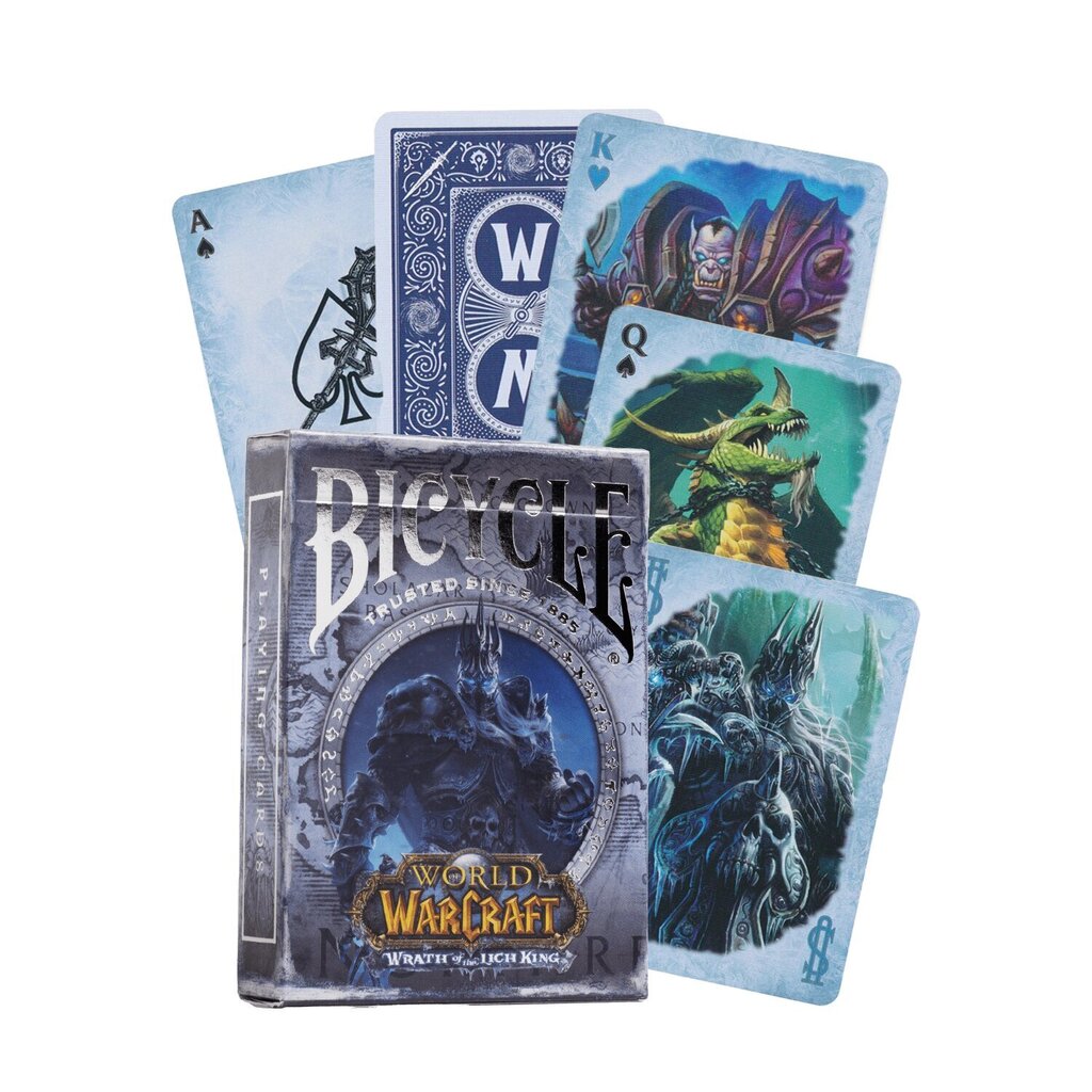 Mängukaardid Bicycle World of Warcraft Cards Wrath of the Lich King hind ja info | Hasartmängud, pokker | kaup24.ee
