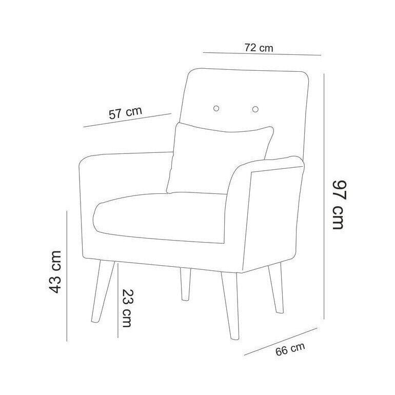 2-osaline elutoa mööblikomplekt Asir Aqua-TKM03-1008, hall hind ja info | Pehme mööbli komplektid  | kaup24.ee