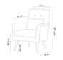 2-osaline elutoa mööblikomplekt Asir Terra-TKM06-1048, sinine цена и информация | Pehme mööbli komplektid  | kaup24.ee