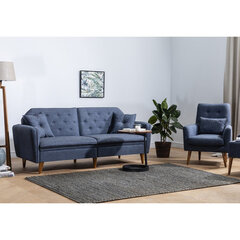 2-х частей гостиной мебельный комплект Asir Terra-TKM06-1048, синий цена и информация | Комплекты мягкой мебели | kaup24.ee