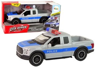 Полицейский пикап со звуковыми и световыми эффектами, белый цена и информация | Игрушки для мальчиков | kaup24.ee