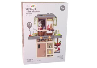Köök koos aksessuaaride ja valgusefektidega, roosa hind ja info | Tüdrukute mänguasjad | kaup24.ee