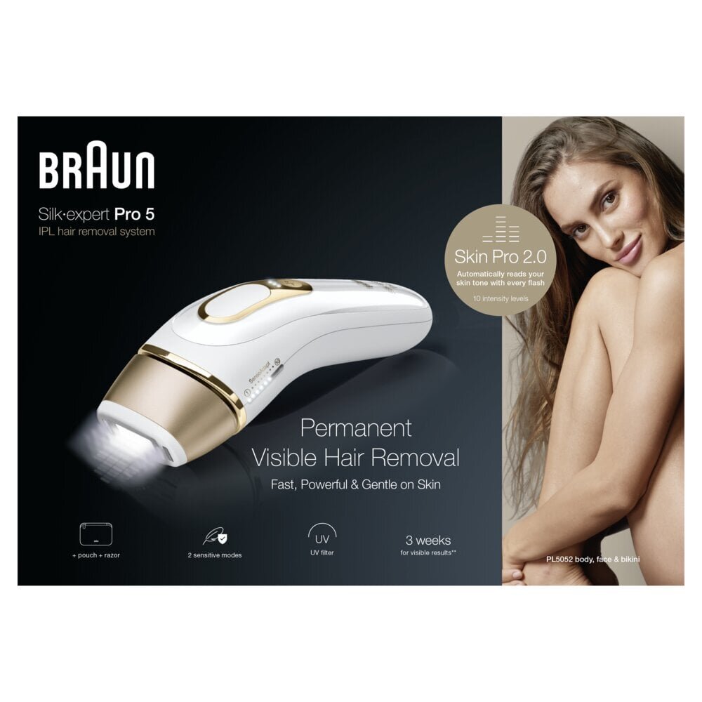 Braun Silk-Expert Pro IPL PL5052 hind ja info | Epilaatorid, raseerijad | kaup24.ee