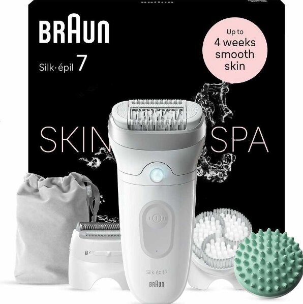 Braun Silk-Epil 7 7-081 SkinSpa цена и информация | Epilaatorid, raseerijad | kaup24.ee