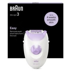 Braun Silk-Epil 3 3-000 цена и информация | Эпиляторы | kaup24.ee
