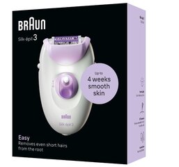 Braun Silk-épil 3-000 цена и информация | Эпиляторы | kaup24.ee