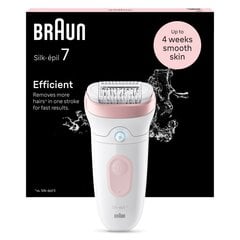 Braun Silk•épil 7 7-000 цена и информация | Эпиляторы | kaup24.ee
