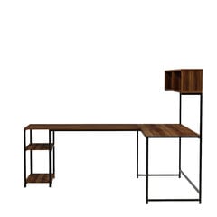 Письменный стол Asir Cansın L164, коричневый цена и информация | Компьютерные, письменные столы | kaup24.ee