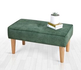 Pouffe Square - Green цена и информация | Кресла-мешки и пуфы | kaup24.ee