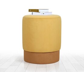 Pouffe Ropp - Yellow цена и информация | Кресла-мешки и пуфы | kaup24.ee