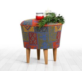 Pouffe Rug v3 - Multicolor цена и информация | Кресла-мешки и пуфы | kaup24.ee